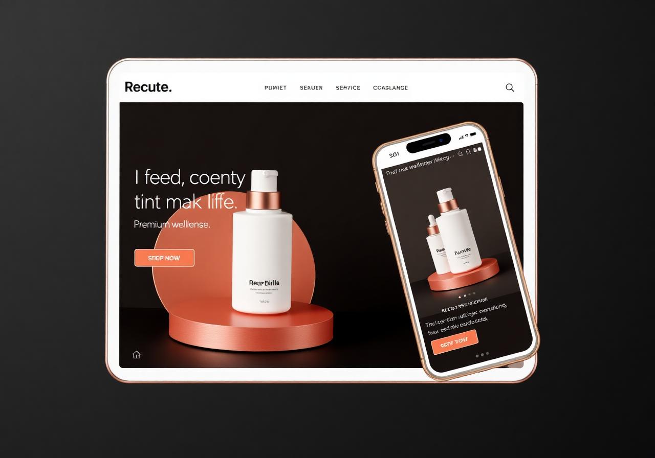 Slimora-Sculpt Shopify store design